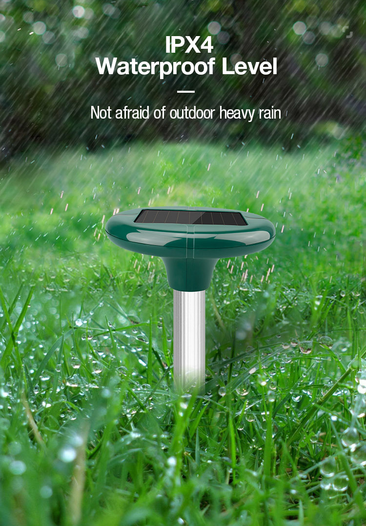 solar sonic mole repeller manuafacturer