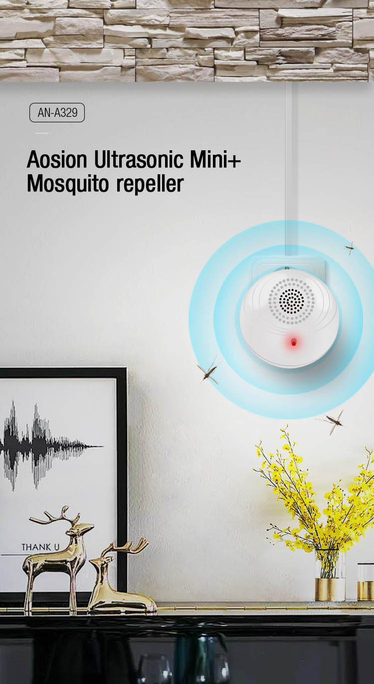 Ultrasonic indoor mosquito repellent