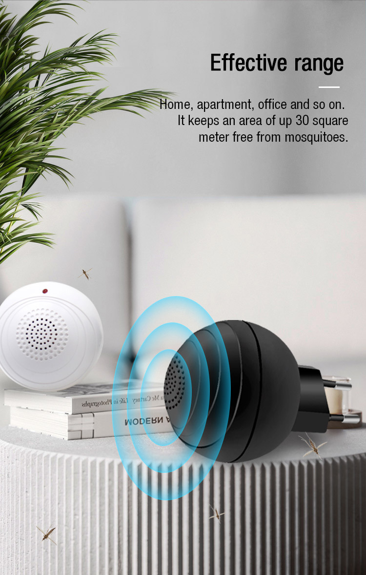 Ultrasonic indoor mosquito repellent