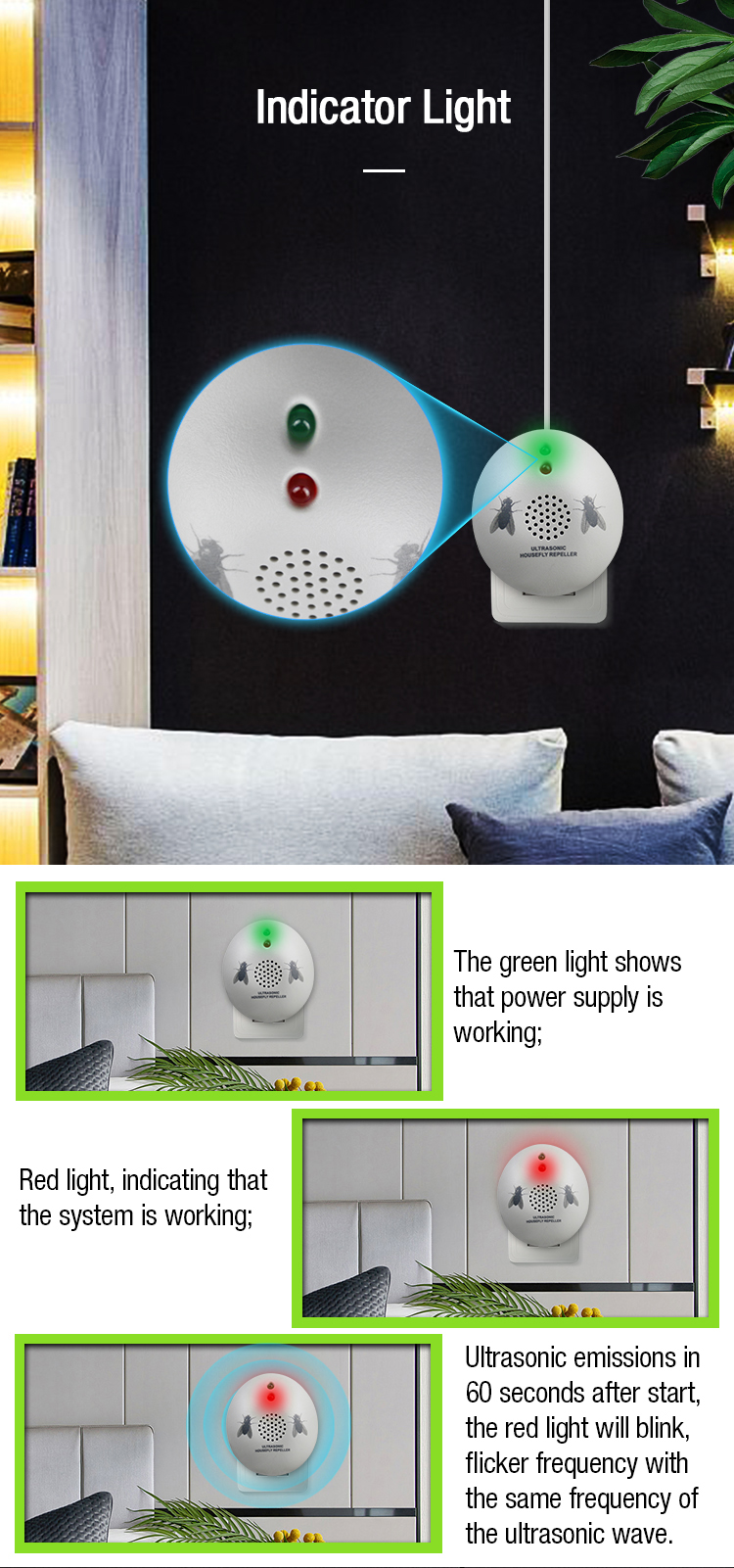 ultrasonic fly repeller manufacturer 