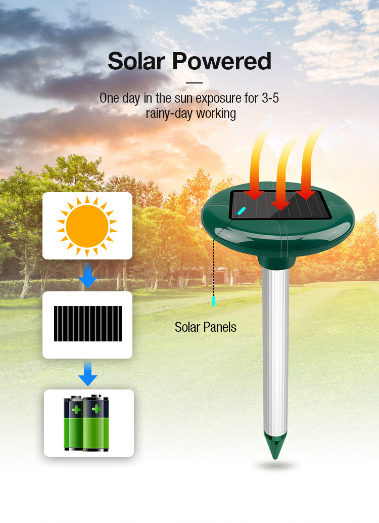 solar snake repeller manuafacturer 