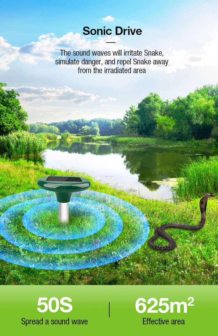 solar snake repeller manuafacturer 