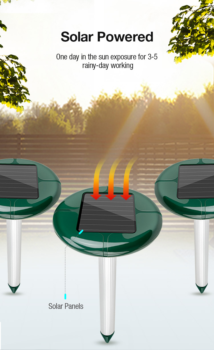 solar mole repellent manuafacturer
