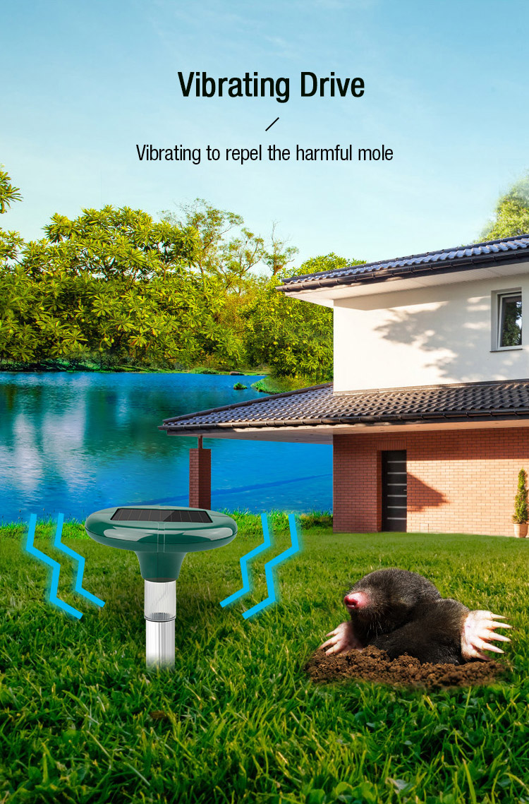 solar gopher repeller manuafacturer
