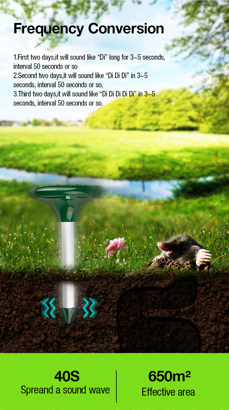 Solar Gopher Repeller Manufacturer
