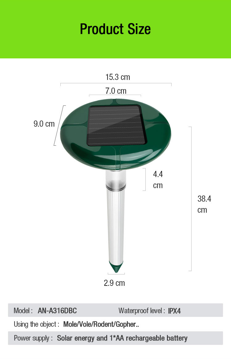 mole deterrent manufacturer