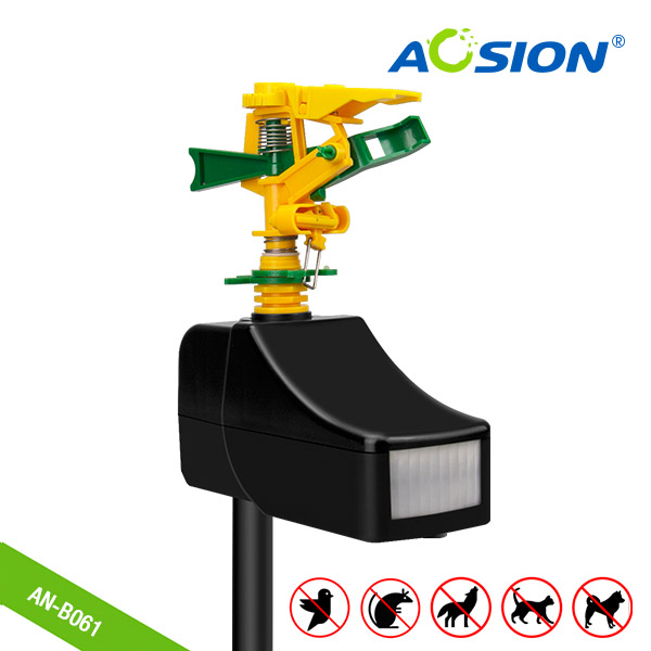 AOSION® Battery Operated Garden Sprinkler Animal Cat Dog Bird Deer Repeller AN-B061