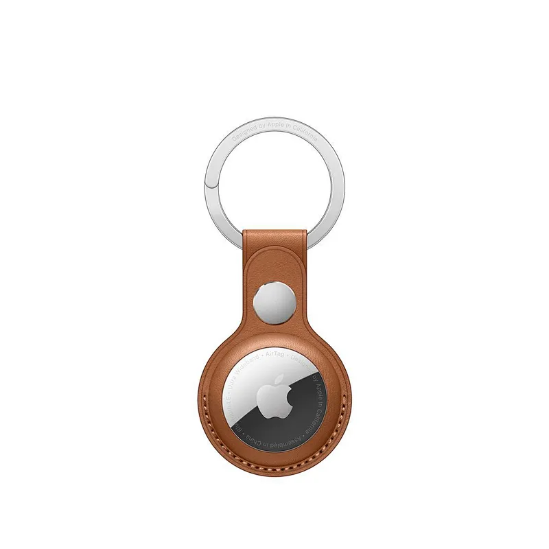 Leather Key Ring for Airtag