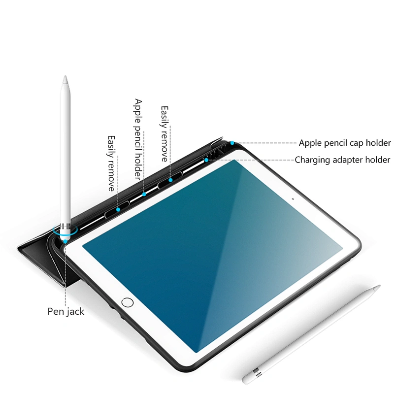 IPad pen slot protective sleeve
