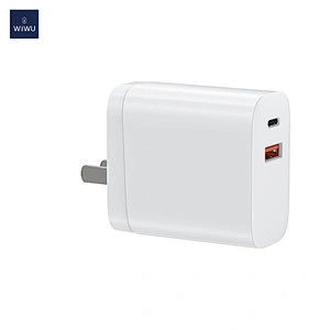 WiWU Portable 30W Charger UK EU Standard Small Mini Power Adapter for iPhone 13 Wall Charger