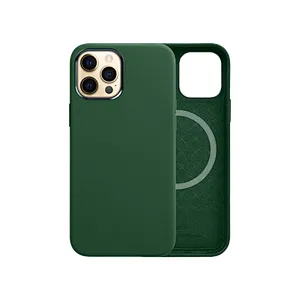 WiWU Magnetic Leather Phone Case for iPhone 13 Pro Cell Phone Case