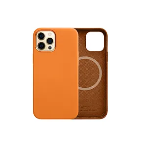 WiWU Magnetic Leather Phone Case for iPhone 13 Pro Cell Phone Case