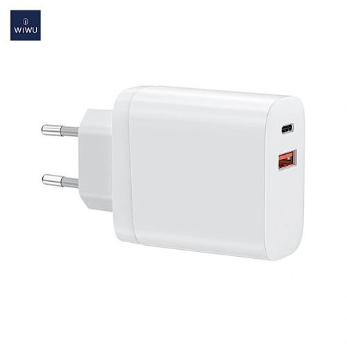 WiWU Portable 30W Charger UK EU Standard Small Mini Power Adapter for iPhone 13 Wall Charger