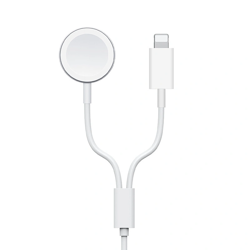 WiWU 2 in 1 Wireless Charge for iWatch Portable Smart Watch Wireless Charger Universal Phone Charger