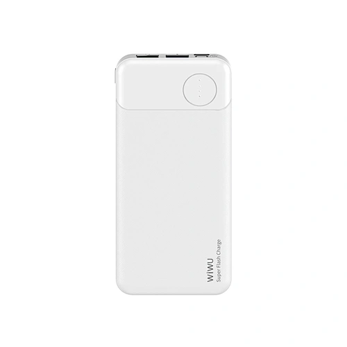 WiWU JC-14 Portable Fast Charging Power Bank 10000mAh High Capacity Lightweight Universal Mobile Phone Charger Power Station