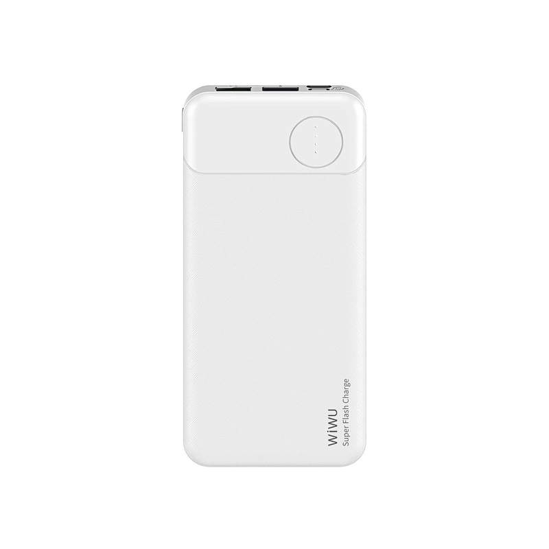 WiWU JC-14 Portable Fast Charging Power Bank 10000mAh High Capacity Lightweight Universal Mobile Phone Charger Power Station