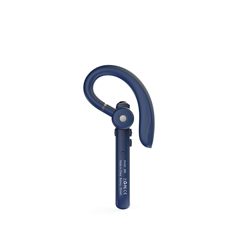 WiWU Shuttle Wireless Earphone Bluetooth 5.2 Car Driver Single Ear Rotation Headsets with Mic TWS Earbuds