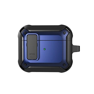 WiWU Mecha AirPods Case Shockproof Waterproof Earphone Cover Keychain Full Protective Case for Apple AirPod Pro Accessories
