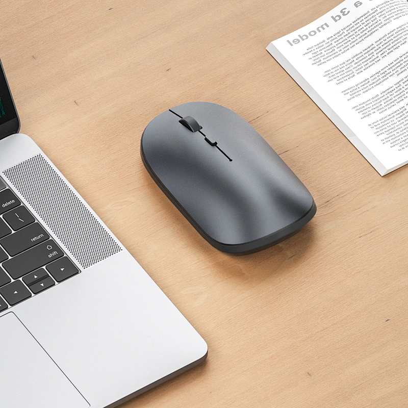 WiWU WM104 Optical Wireless Mouse Rechargeable with Dual Model 2.4G & Bluetooth Gamer Mouse for Laptop Computer