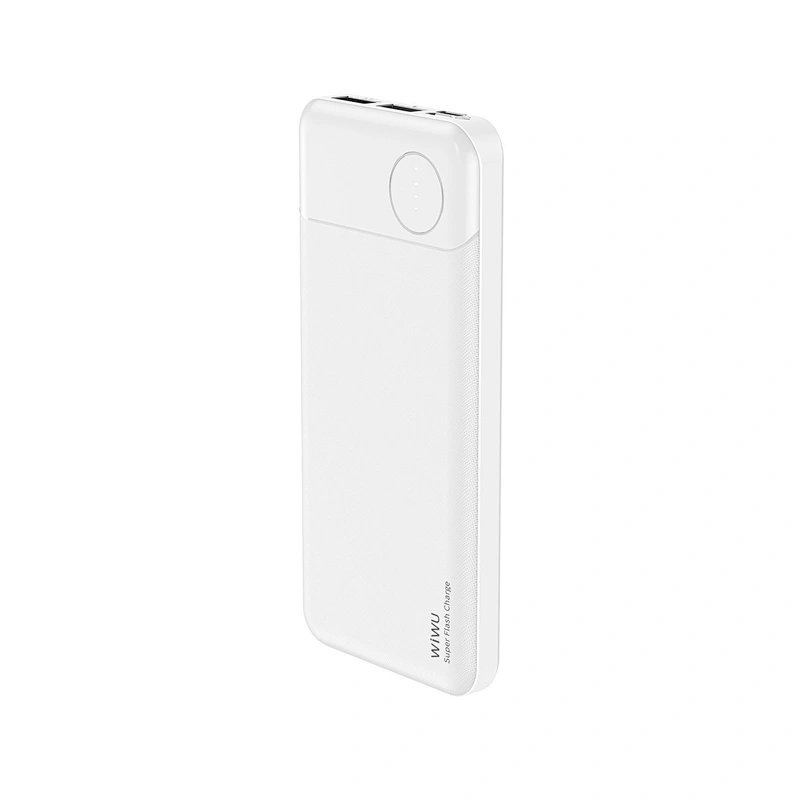 WiWU JC-14 Portable Fast Charging Power Bank 10000mAh High Capacity Lightweight Universal Mobile Phone Charger Power Station