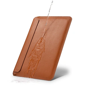 WIWU Genuine Leather Laptop Sleeve Skin Pro Laptop Case with Magnetic Closure for Macbook Ultra Slim Protective Bag
