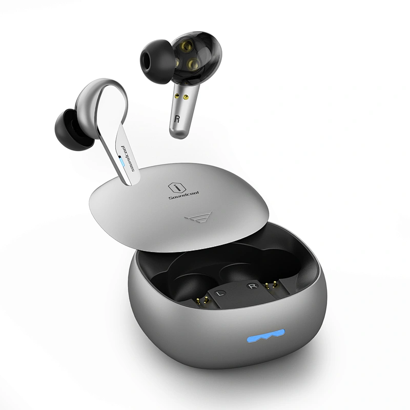 WiWU TWS09 Soundcool Wireless Stereo Sound Earbuds Gaming Earphone Hands-free Earbud for Mobile Phone Headphones
