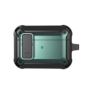 WiWU Mecha AirPods Case Shockproof Waterproof Earphone Cover Keychain Full Protective Case for Apple AirPod Pro Accessories