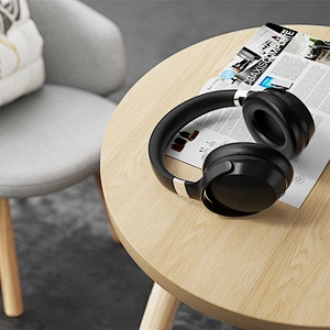 WiWU Portable Folding Wireless Headphones Bluetooth Gaming Headset Noise Cancelling for Gamer 50 Hours Long Working Time