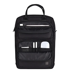 WiWU 14.2 inch Laptop Sling Bag for Men Women Water-resistant Multi-Pocket Electronic Accessories Organizer Bag