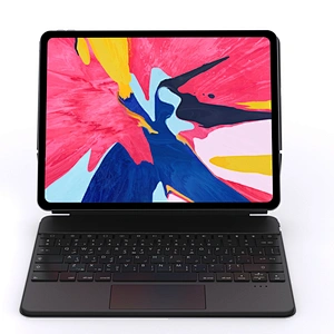 WiWU Magic Bluetooth Adjustable Wireless Keyboard Rechargeable Portable Magnetic Keyboard With Touch Panel