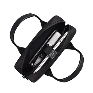 WiWU 14.2 inch Laptop Sling Bag for Men Women Water-resistant Multi-Pocket Electronic Accessories Organizer Bag