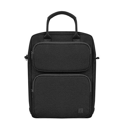 WiWU 14.2 inch Laptop Sling Bag for Men Women Water-resistant Multi-Pocket Electronic Accessories Organizer Bag