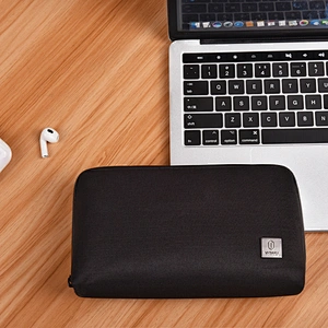 WiWU Alpha Tech Pouch Electronics Organizer Travel Bag for Macbook Cables Chargers Accessories Storage Bags