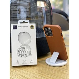 WiWU Almighty Charger Suit S02 Charger Suit 6 in 1 Fast Charger Cable Set with Pin Cable Mobile Stand for iPad Phone