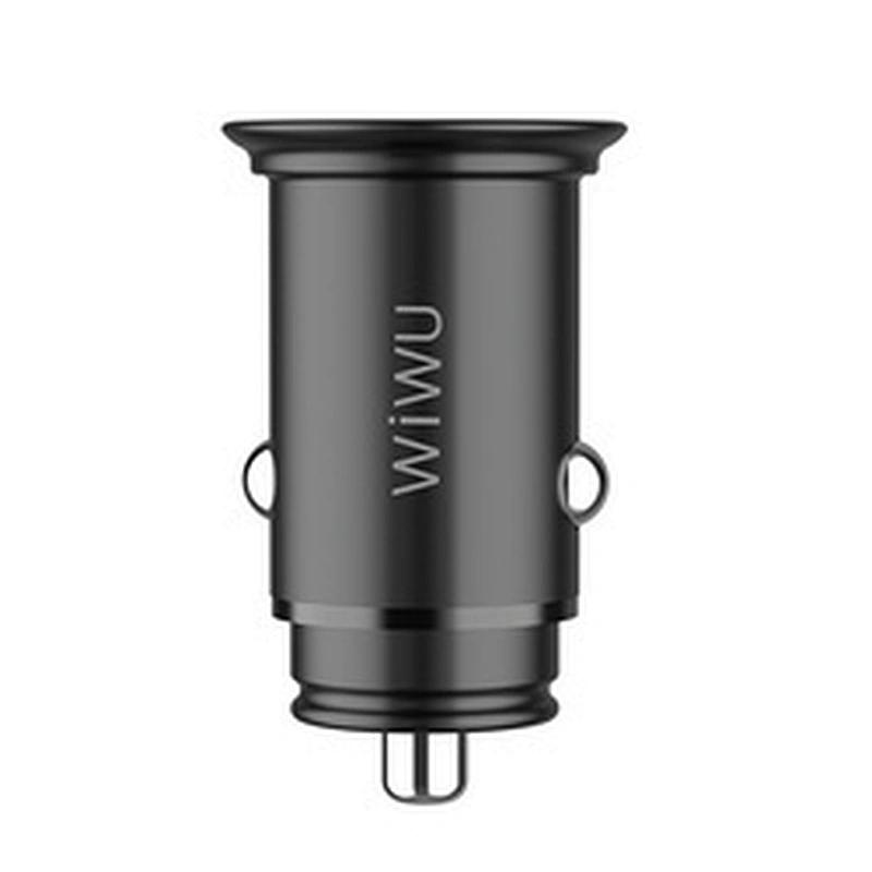 WiWU USB C Car Charger Adapter Dual Ports PD 40W Fast Charger Power Delivery for Smart Phone PC Tablet Charger Adapter