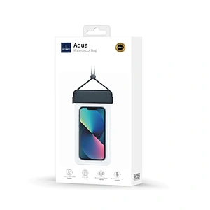 WiWU Waterproof Phone Pouch for iPhone 13 Transparent TPU Dry Bag for Outdoor Swimming Fishing