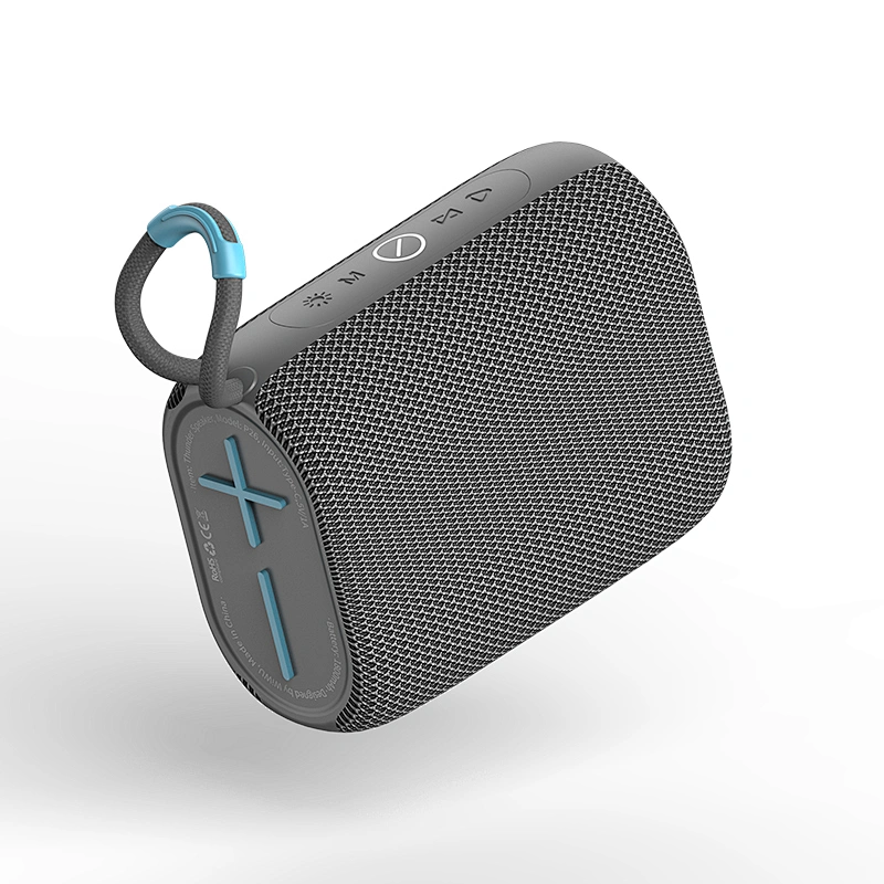 WiWU Premium Sound Wireless Speaker with Colorful Light ipx7 Waterproof Outdoor Mini Speakers