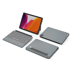 WiWU 2 in 1 Magnetic Attach Wireless Keyboard Case for iPad with Touchpad & Backlit Tablet Keyboards