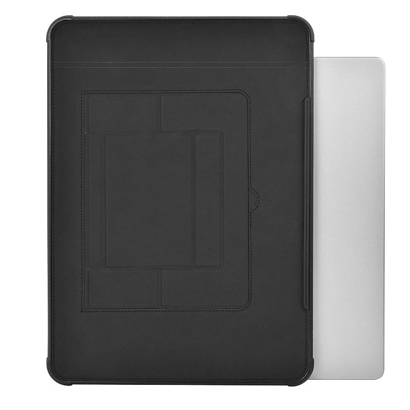 WiWU 14.2inch Laptop Sleeve for Macbook Air Waterproof Laptop Bag with Magnetic Attached & Stand Function