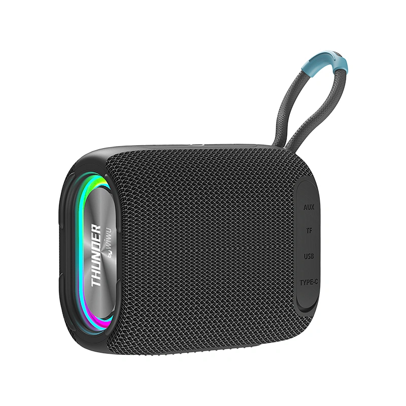 WiWU Premium Sound Wireless Speaker with Colorful Light ipx7 Waterproof Outdoor Mini Speakers