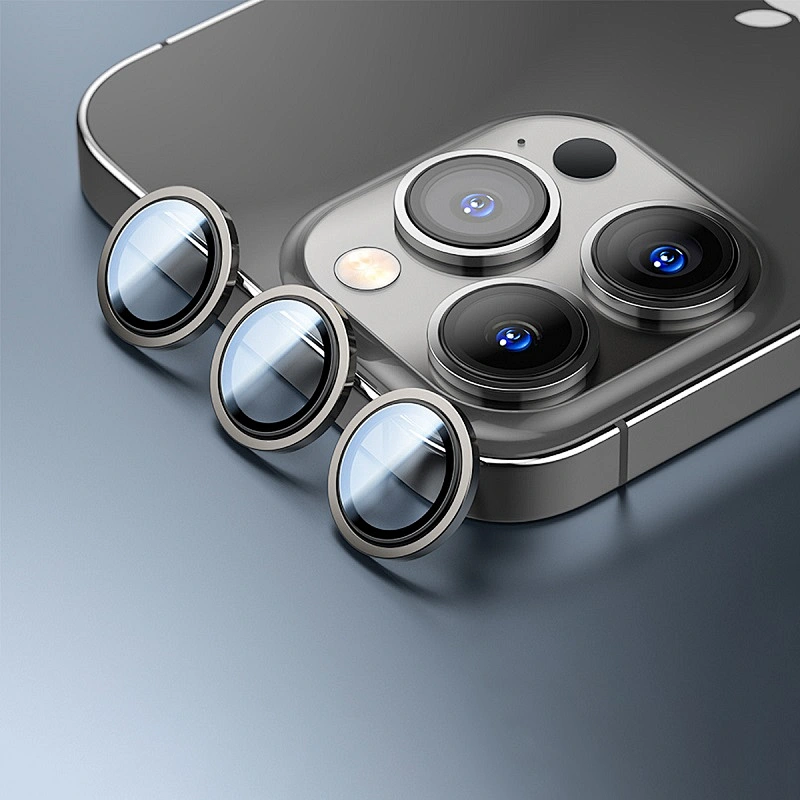 WiWU Anti-Scratch Tempered Glass Camera Lens Protector for iPhone 13 Pro Easy to Install Lens Guard Case