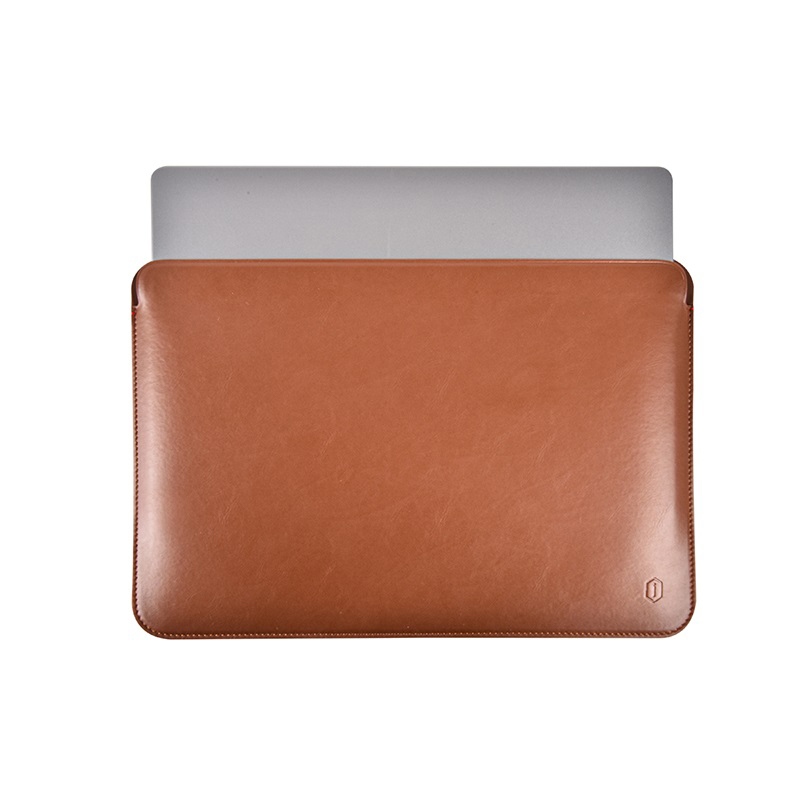 WiWU Slim Protective Laptop Sleeve 13.3-16.2 Inch Compatible for MacBook Pro Microfiber Leather Waterproof Notebook Cover Case