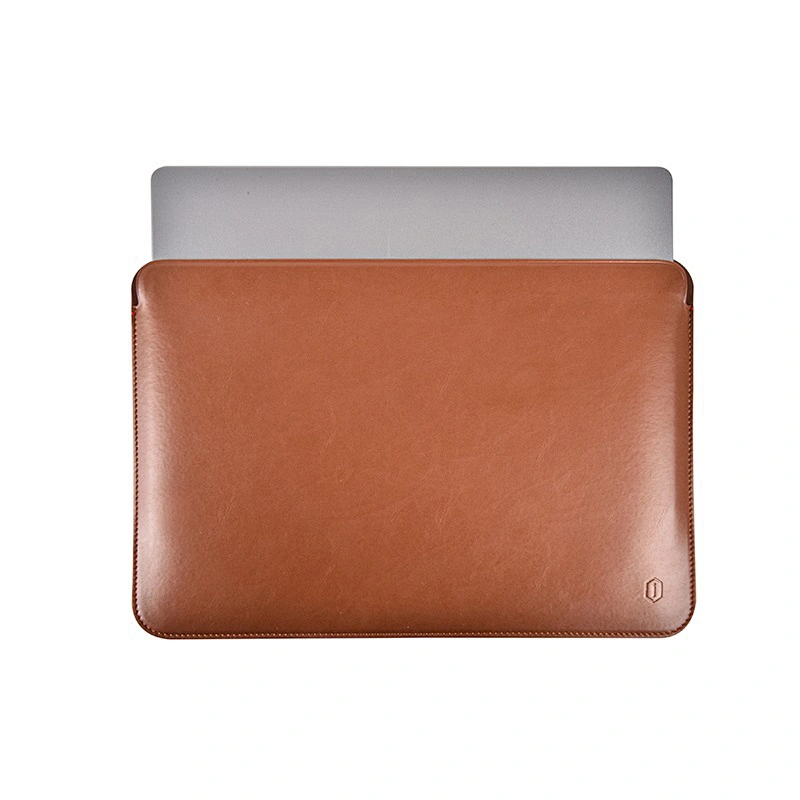 WiWU Slim Protective Laptop Sleeve 13.3-16.2 Inch Compatible for MacBook Pro Microfiber Leather Waterproof Notebook Cover Case