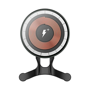 WiWU Magnetic Absorption Wireless Car Charger 15W Transparent Fast Charging Phone Holder for iPhone 13 Pro Max