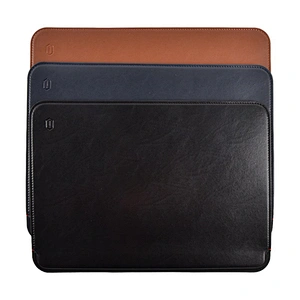 WiWU Slim Protective Laptop Sleeve 13.3-16.2 Inch Compatible for MacBook Pro Microfiber Leather Waterproof Notebook Cover Case