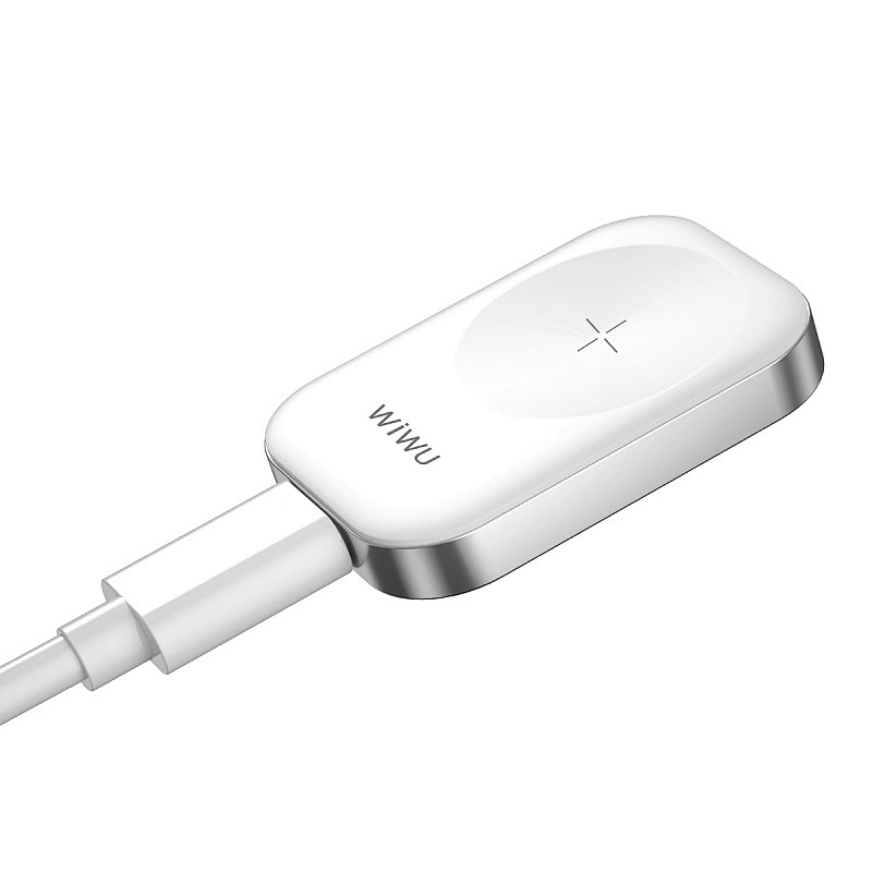 WiWU Mini Size Magnetic Smart Watch Wireless Charger for Apple Watches Portable Quick Charger