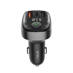 WiWU 3 Ports Quick Charging USB Type C Car Charger for iPhone 13 Pro Max PD & QC 36W Wireless Car Chargers
