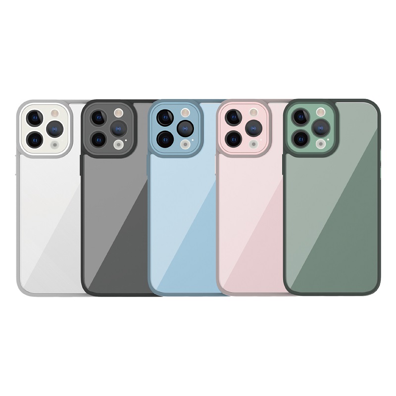 WiWU Designed for iPhone 13 & 14 Series Clear Not Easy Yellowing Shockproof Protective Cell Phone Case