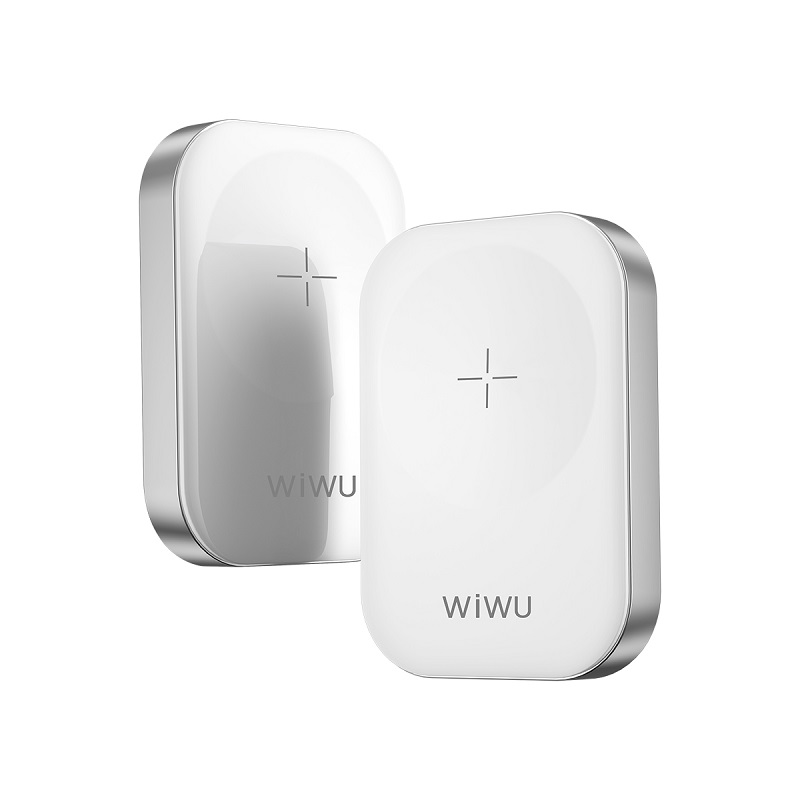 WiWU Mini Size Magnetic Smart Watch Wireless Charger for Apple Watches Portable Quick Charger