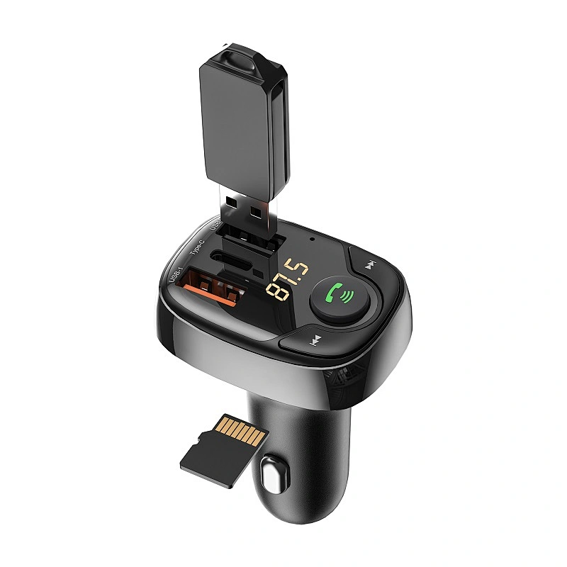 WiWU 3 Ports Quick Charging USB Type C Car Charger for iPhone 13 Pro Max PD & QC 36W Wireless Car Chargers